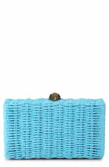 Kurt Geiger London Kensington Woven Frame Clutch