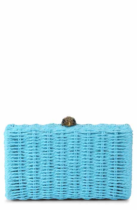 Kurt Geiger London Kensington Woven Frame Clutch