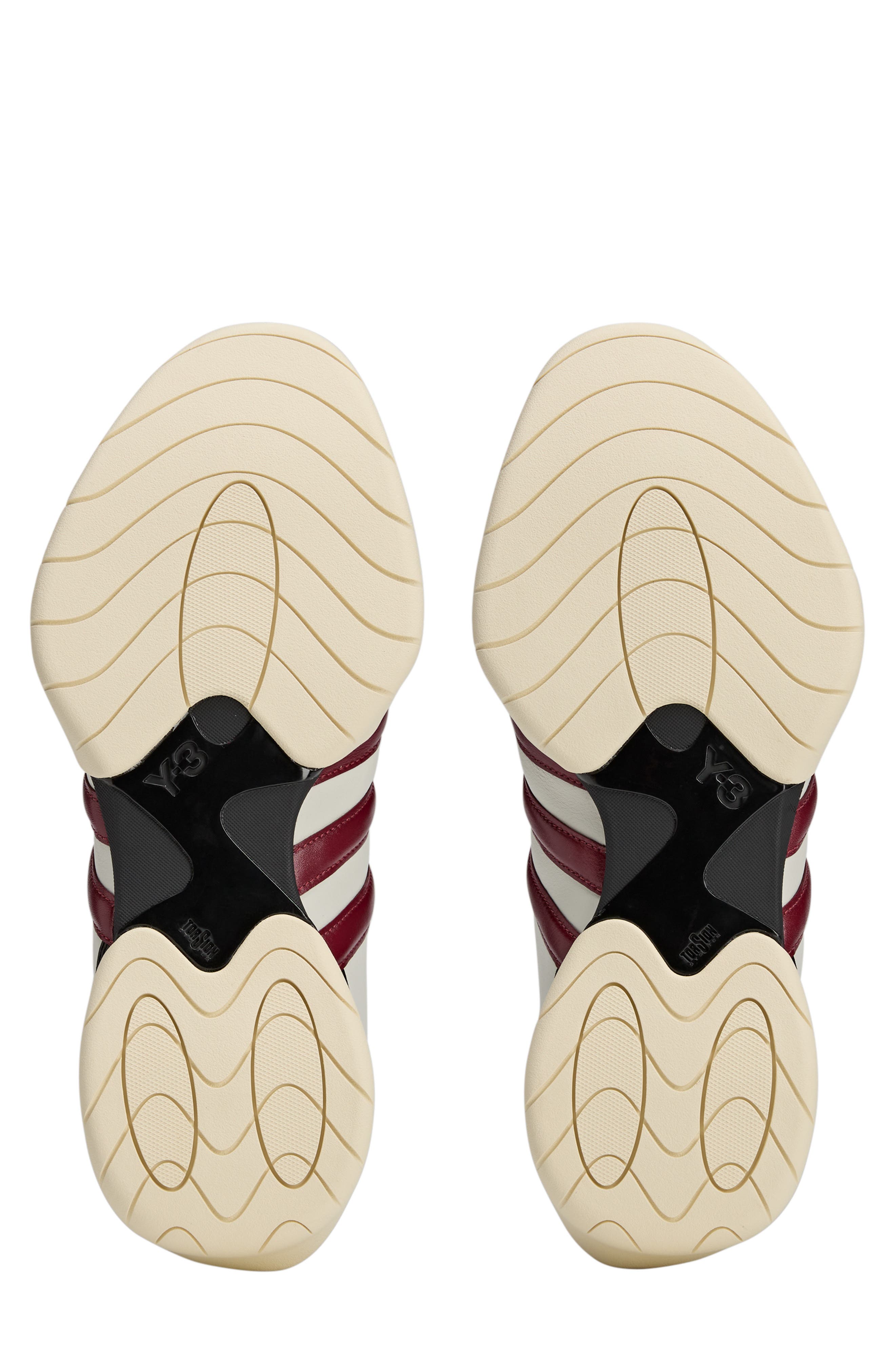 Y-3 Gender Inclusive Regu Sneaker, Alternate, color, Orbit Grey/ Burgundy/ Black