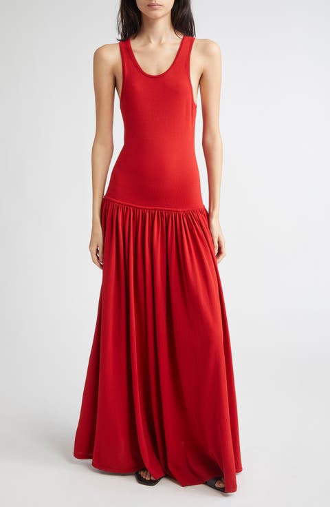 【関税込み】Loulou de Saison レッド Jada マキシワンピース Shop Red Loulou Studio Online | Nordstrom