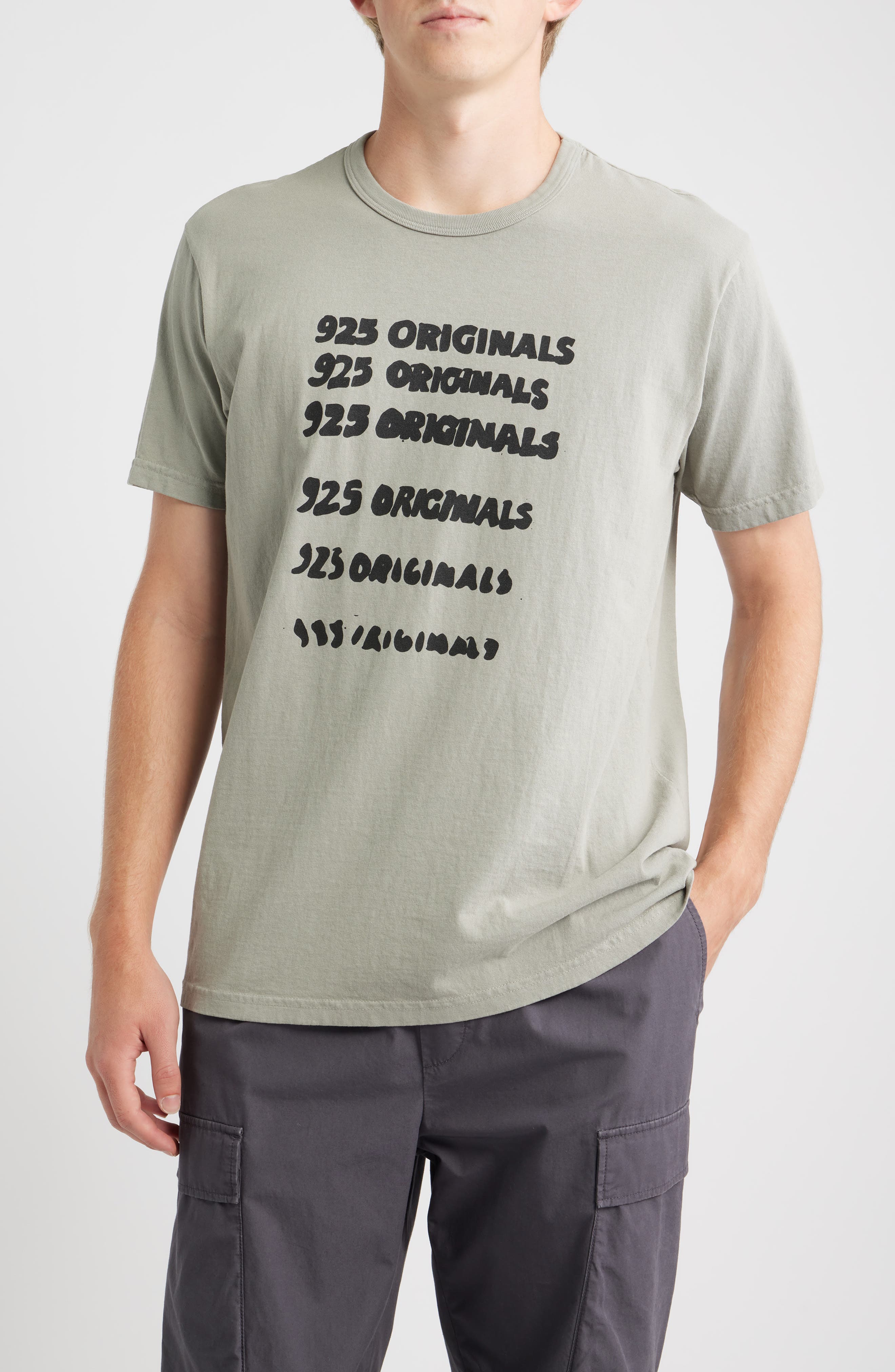 925 Originals Hand Drawn Logo Graphic T-Shirt