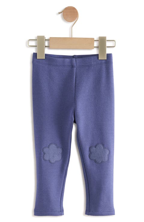 Kids' Floral Knee Patch Leggings (Little Kid)