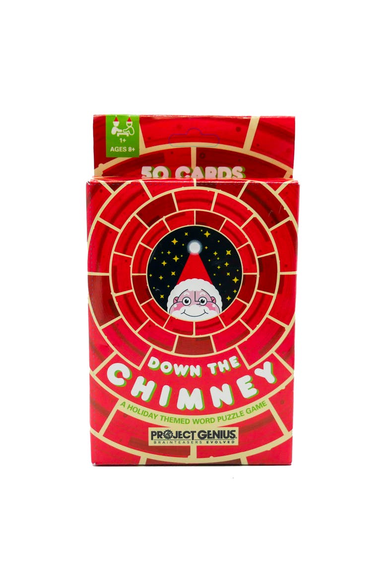 Down The Chimney A Holiday Themed Word Puzzle Game, 50 Word Ladder Challenges, Alternate, color, Multicolored