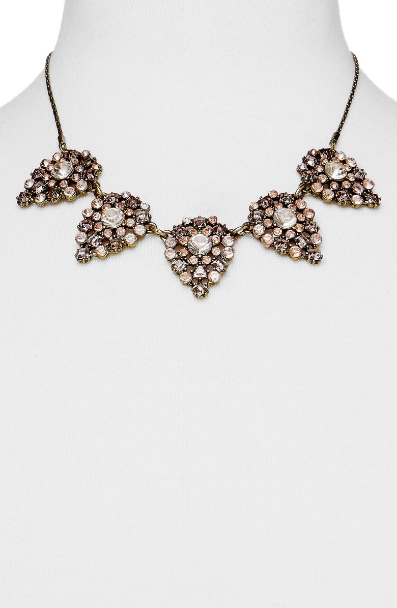 BaubleBar 'Frost' Crystal Teardrop Necklace, Alternate, color,