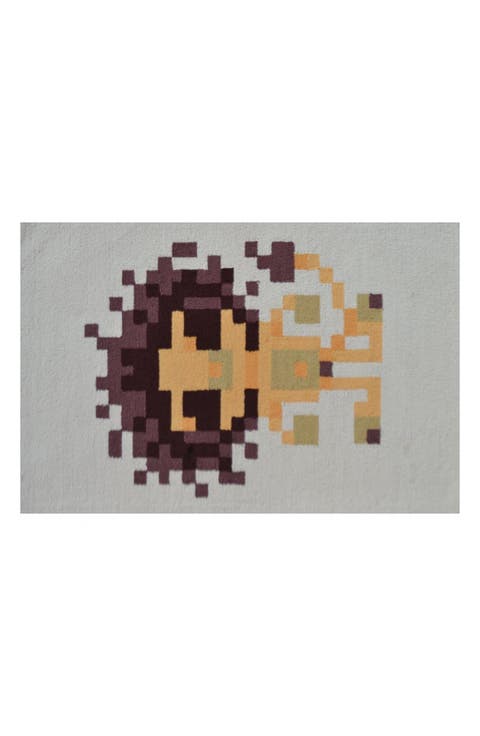 Pixel Lion Indoor/Outdoor Doormat