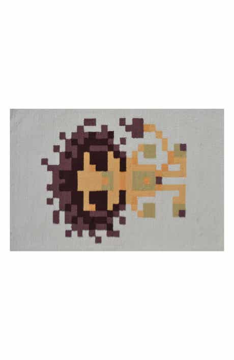 R16 HOME Pixel Lion Indoor/Outdoor Doormat