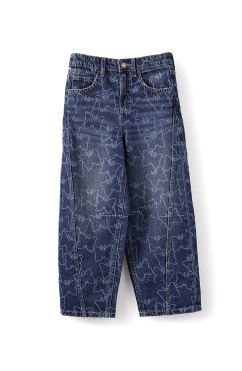 Kid's Unisex Super Barrel Leg Denim Jean