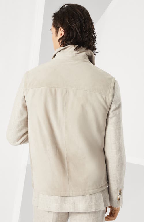 Brunello Cucinelli Padded Vest In Rope