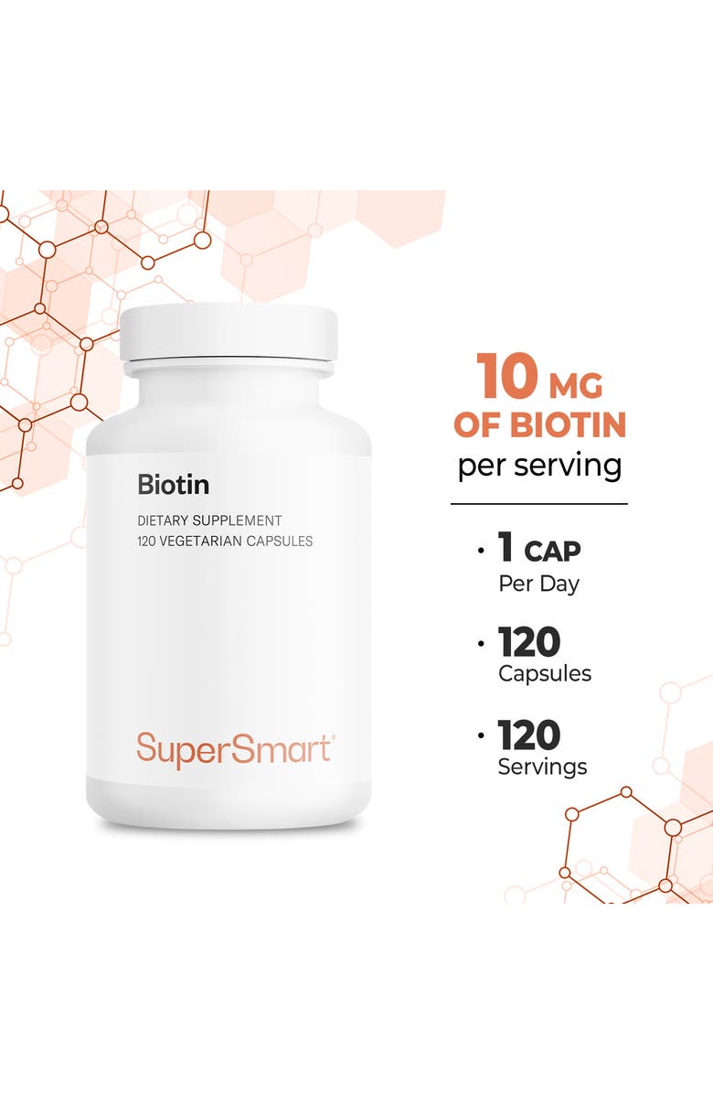 SuperSmart Biotin 10,000mcg / 10g, Alternate, color, NO COLOR