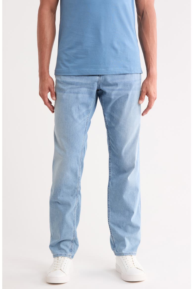 Maine Straight Leg Jeans, Main, color, MEDIUM BLUE