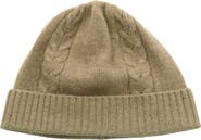 Portolano Cable Knit Cuff Beanie