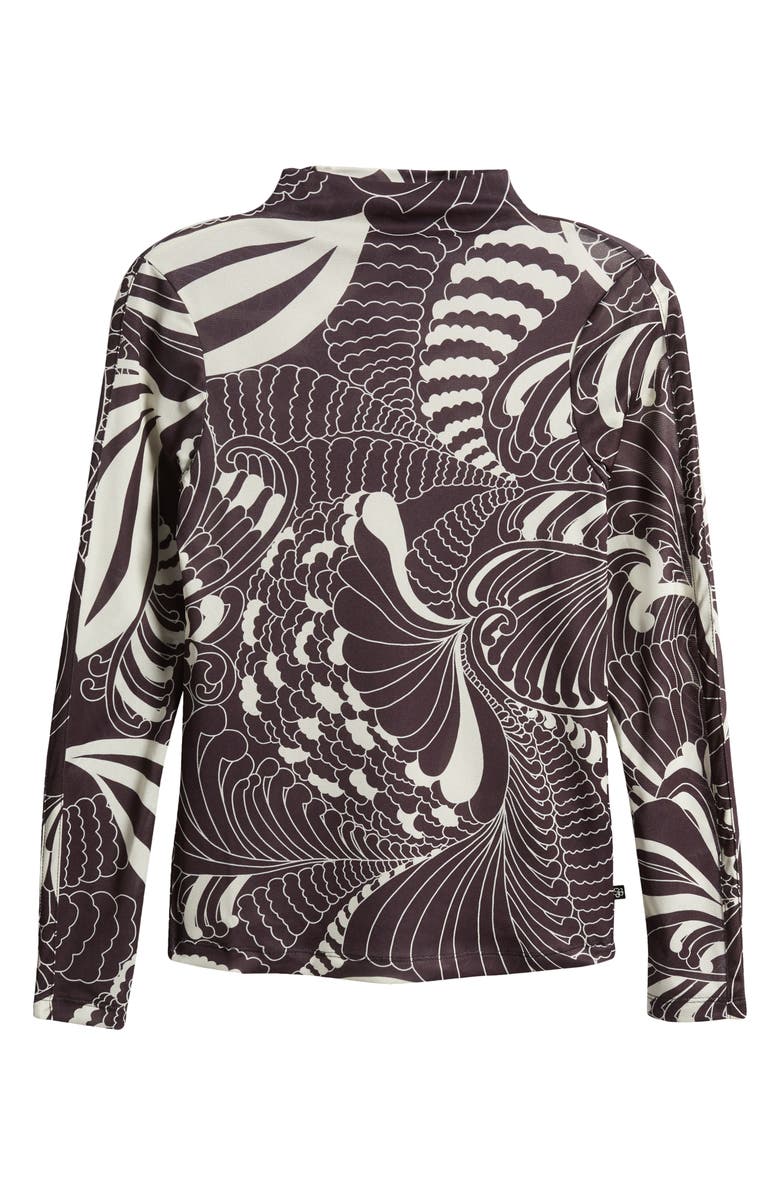 Ted Baker London Emberr Grown On Skinny Long Sleeve Top, Alternate, color, 