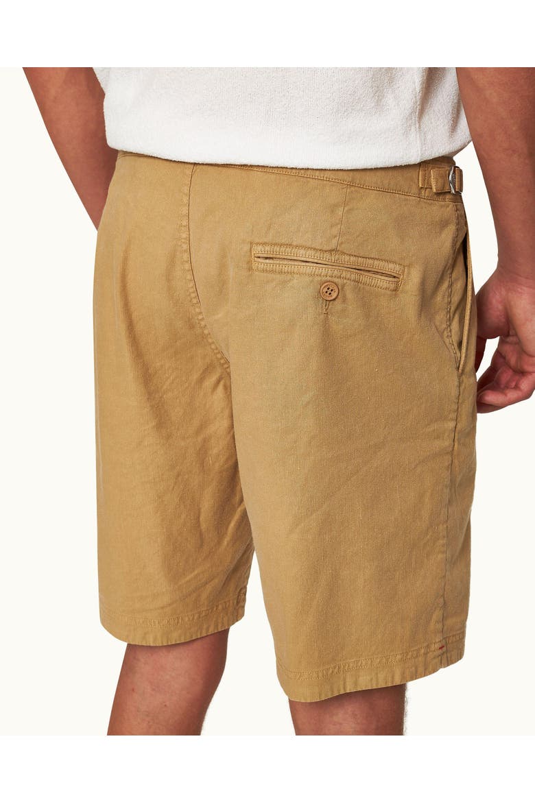 Dane Garment Dye Tailored-Fit Shorts, Alternate, color, Biscuit