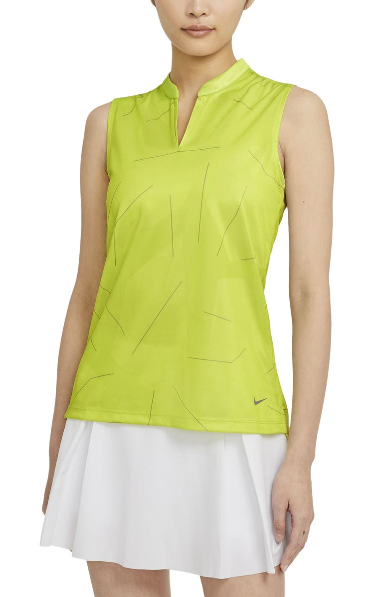Nike Breathe Sleeveless Golf Shirt, Main, color, 