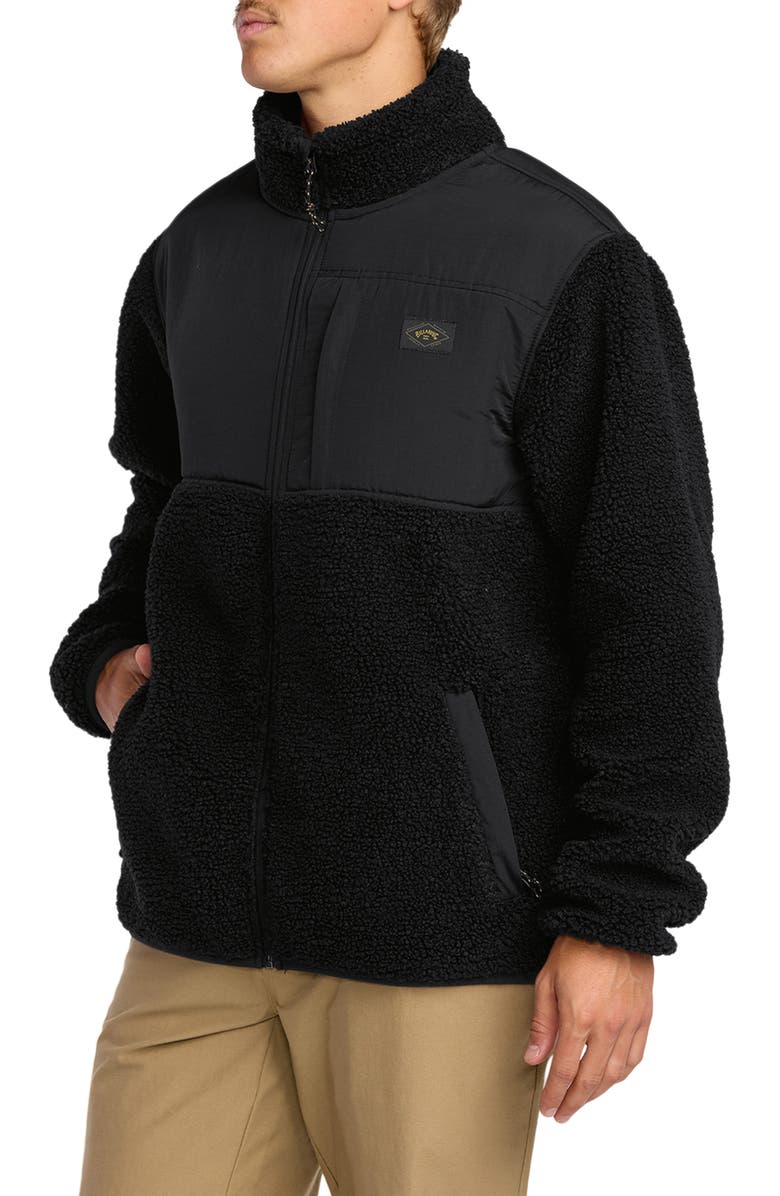 Billabong Boundary Summit Fleece Zip-Up Jacket, Alternate, color, 