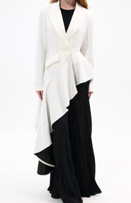AZALEA WANG Asymmetric Statement Blazer