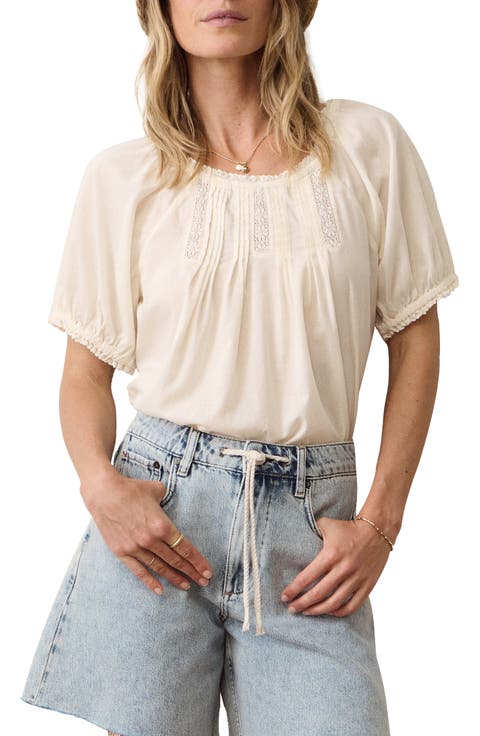 Celina Puff Top