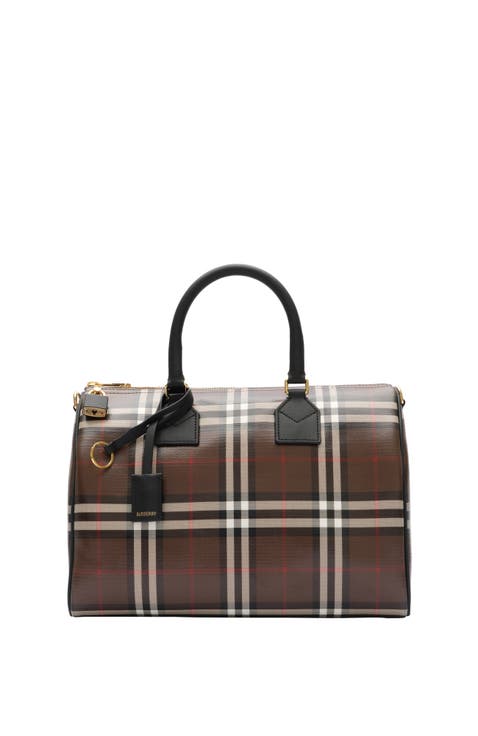 Medium Check Bowling Bag