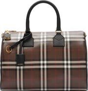 Burberry Medium Check Bowling Bag
