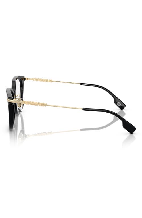 Burberry 53mm Phantos Optical Glasses In Black