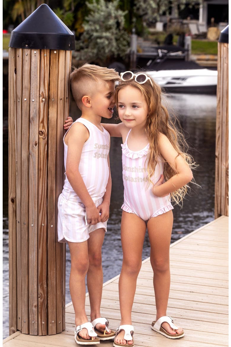 Sunshine Splasher Swim Pants, Alternate, color, Tan