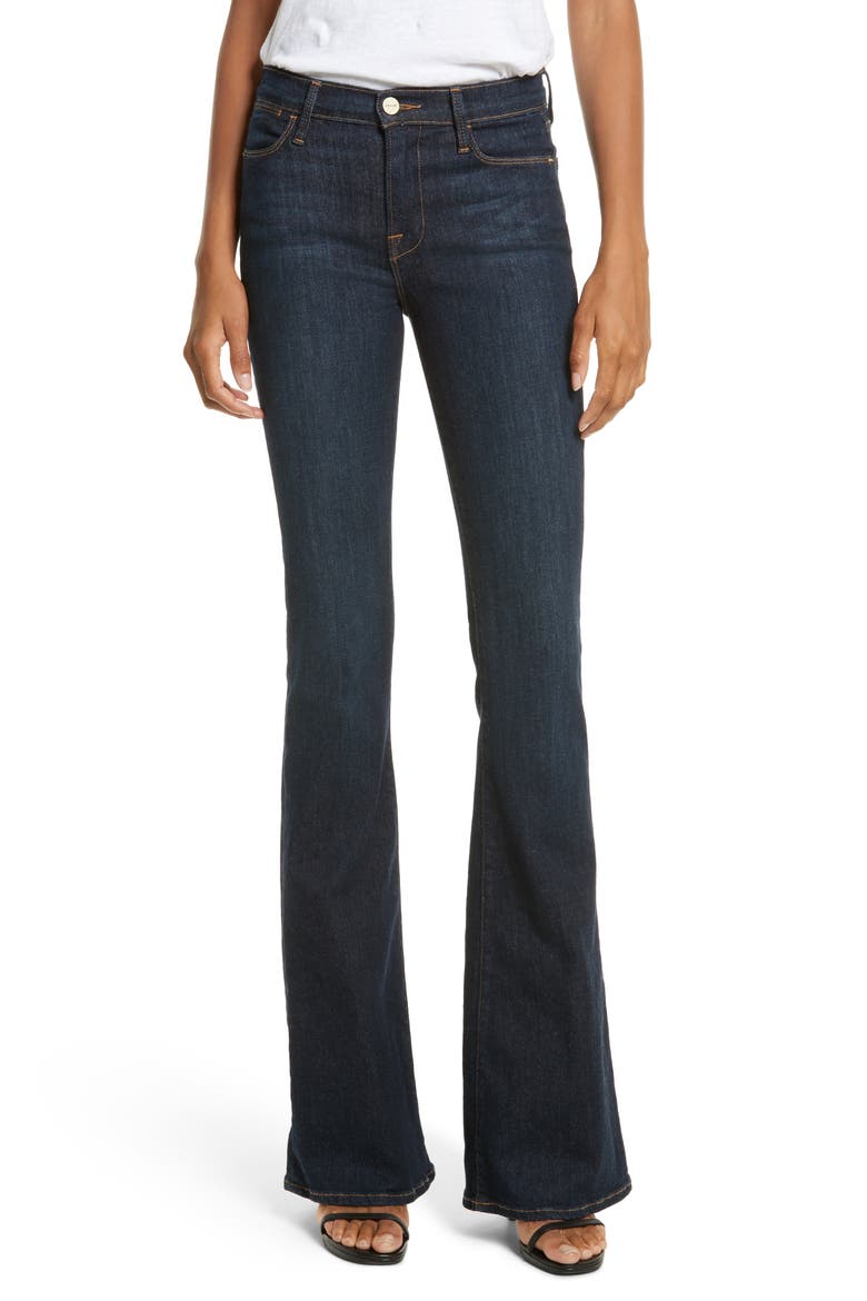 'Le High Flare' Jeans, Main, color, SUTHERLAND