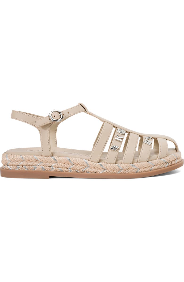 KARL LAGERFELD PARIS Chaselyn Fisherman Sandal, Alternate, color, Dusty Beige