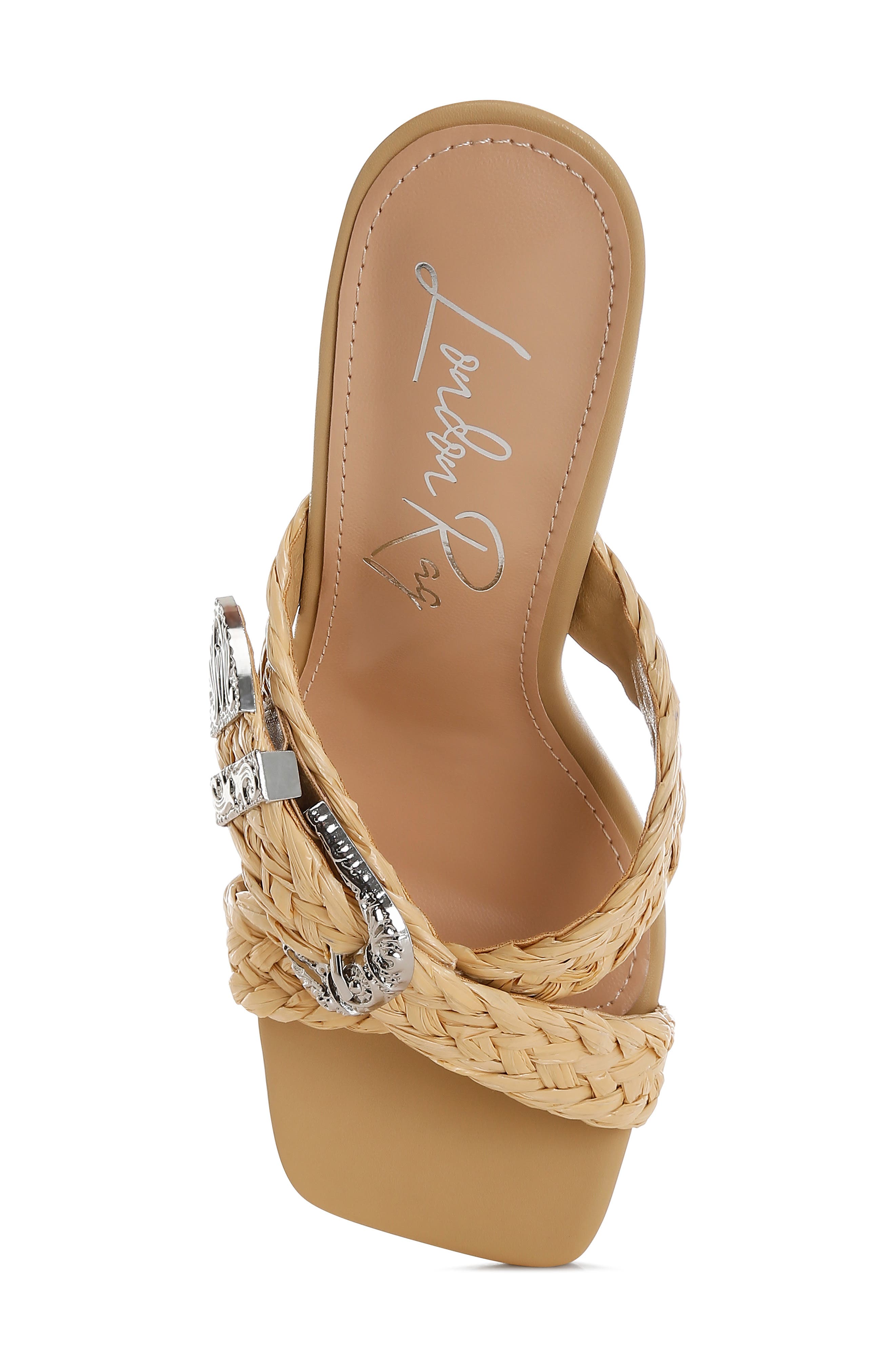 LONDON RAG Nimaya Sandal, Alternate, color, Beige