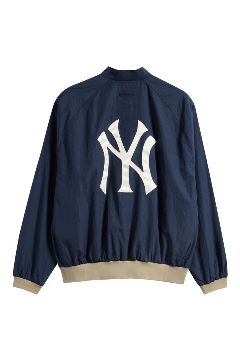 Yankees Half Zip Pullover, Alternate, color, DARK SAPPHIRE/ OVERLAND RIB