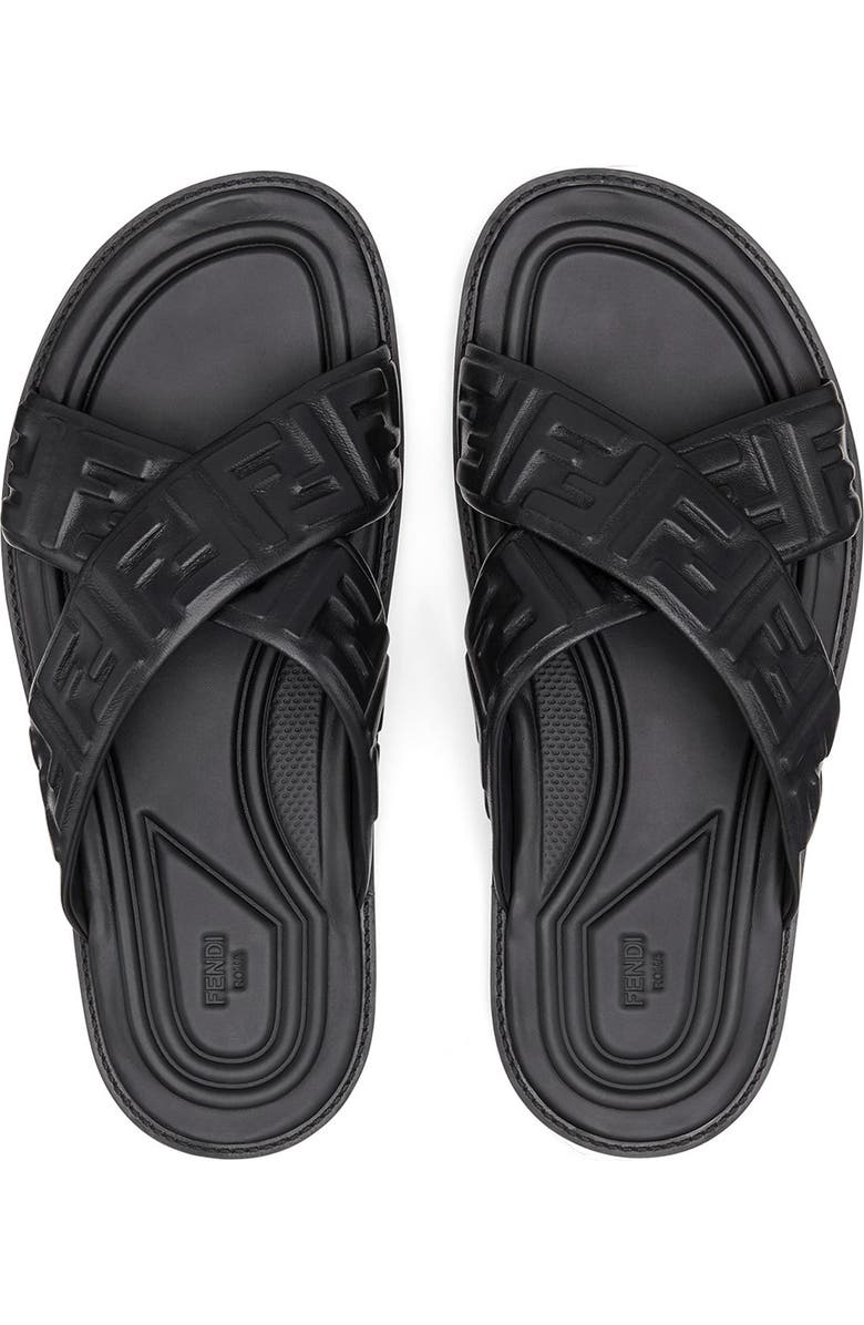 Fendi Slide Sandal, Alternate, color,