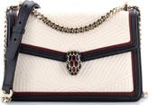 Pre-Owned Bvlgari Serpenti Forever Shoulder Bag Quilted Leather Small