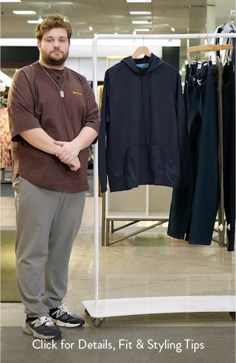 Clubhouse Performance Quarter Zip Hoodie, sales video thumbnail