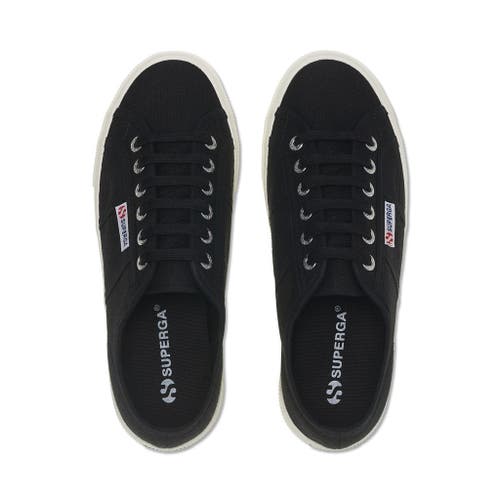 Superga 2740 Platform Sneakers In Black