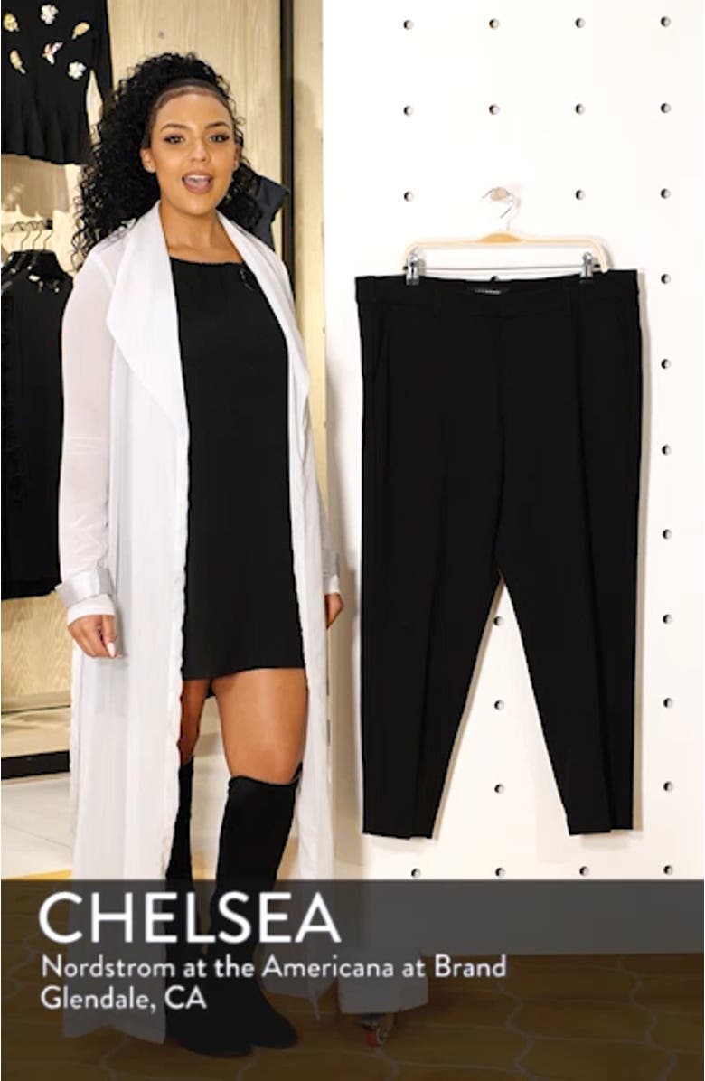 Liverpool Kelsey Ponte Knit Trousers, sales video thumbnail