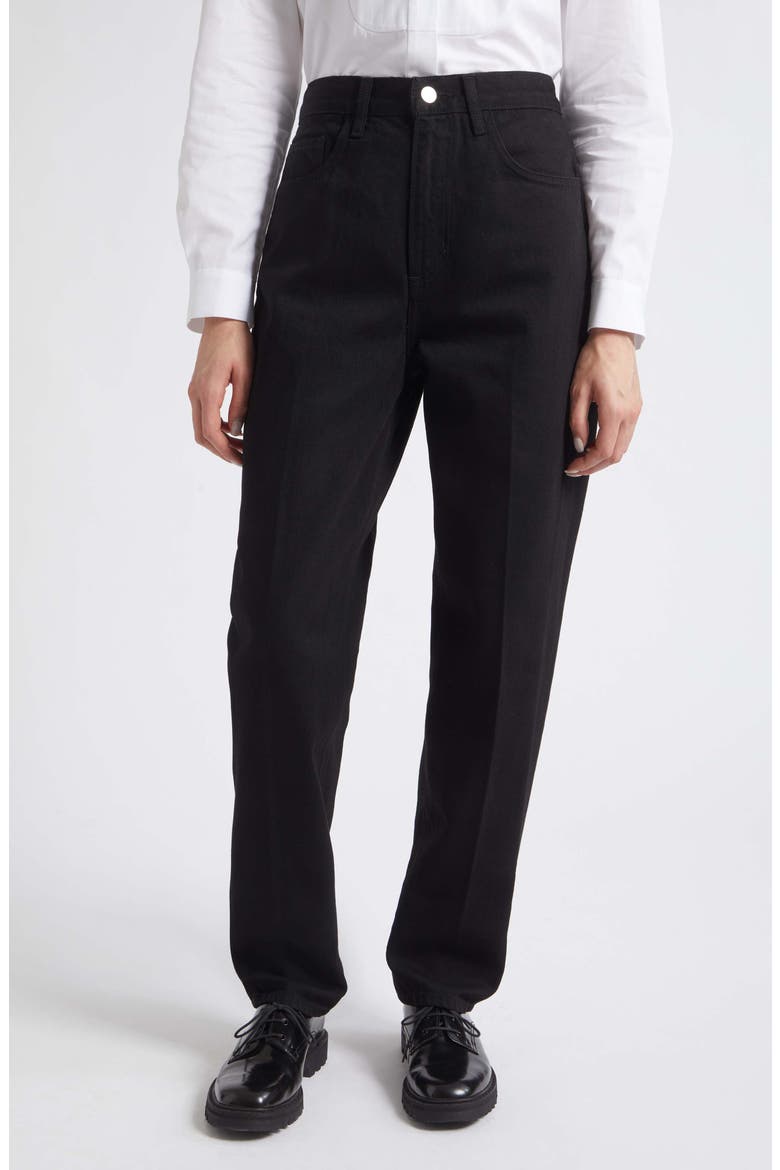 Dylan Straight Leg Jeans, Main, color, BLACK