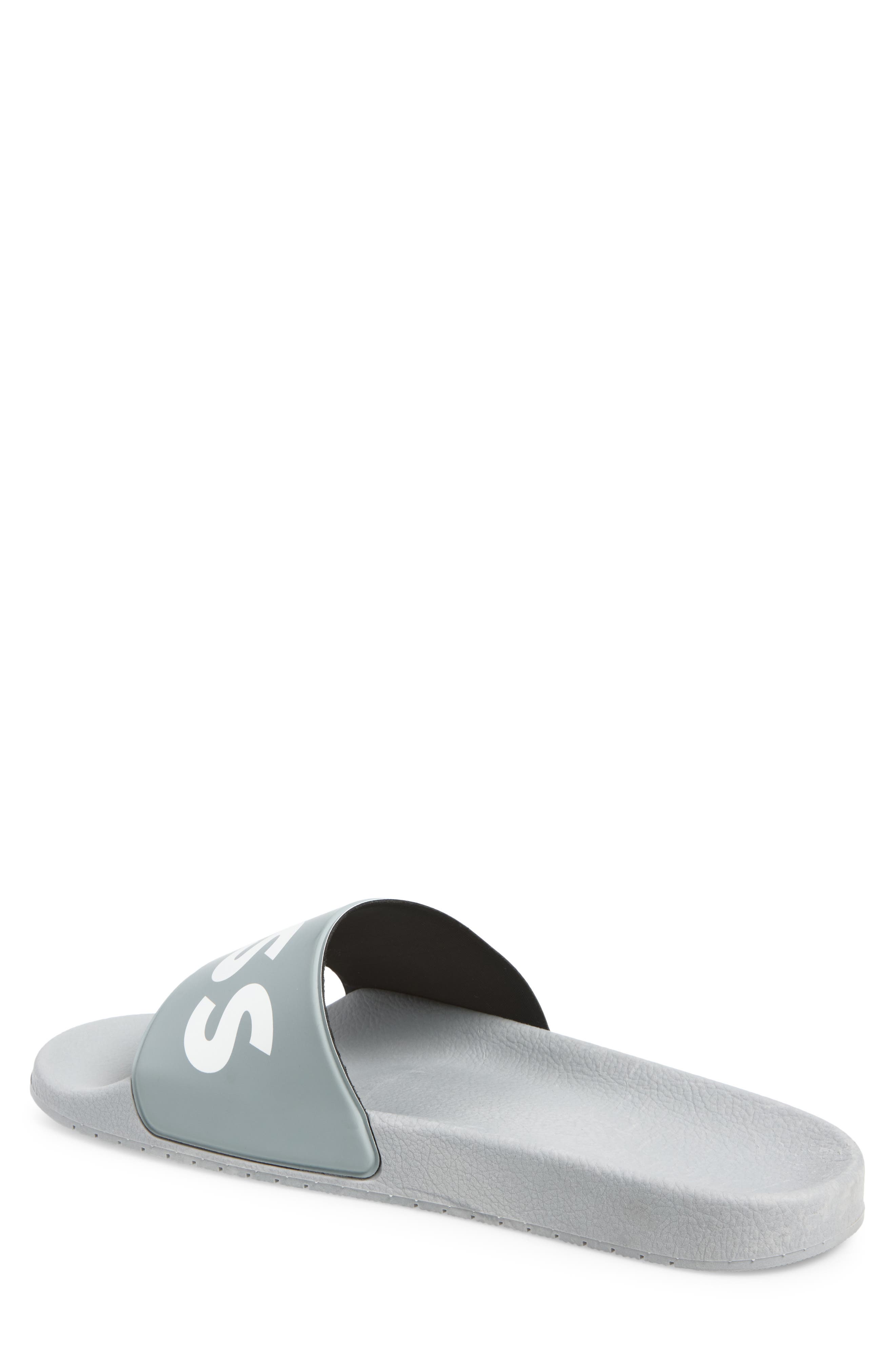 Sean Slide Sandal, Alternate, color, LIGHT PSTL/ GY