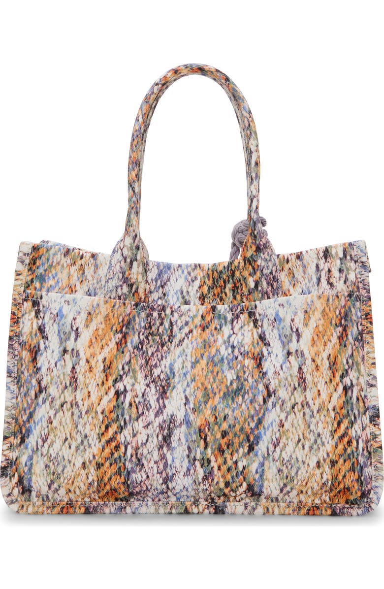 Vince Camuto Orla Canvas Tote, Alternate, color, Medium Brown