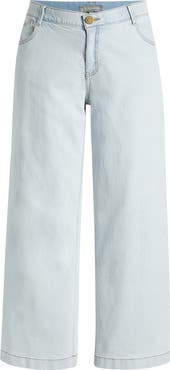 Wit & Wisdom Sam High Waist Wide Leg Jeans