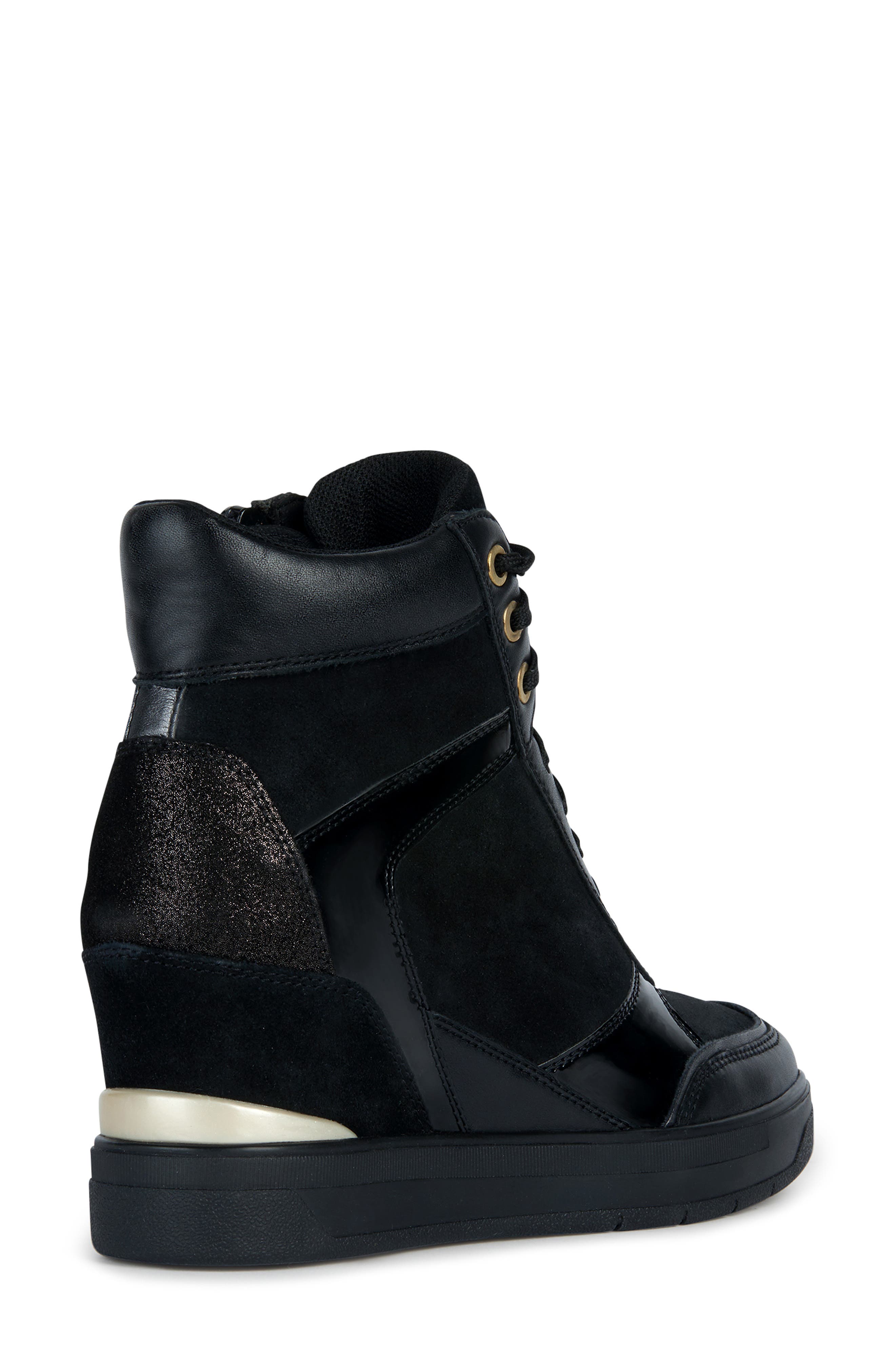 Geox Maurica Wedge Sneaker, Alternate, color, 
