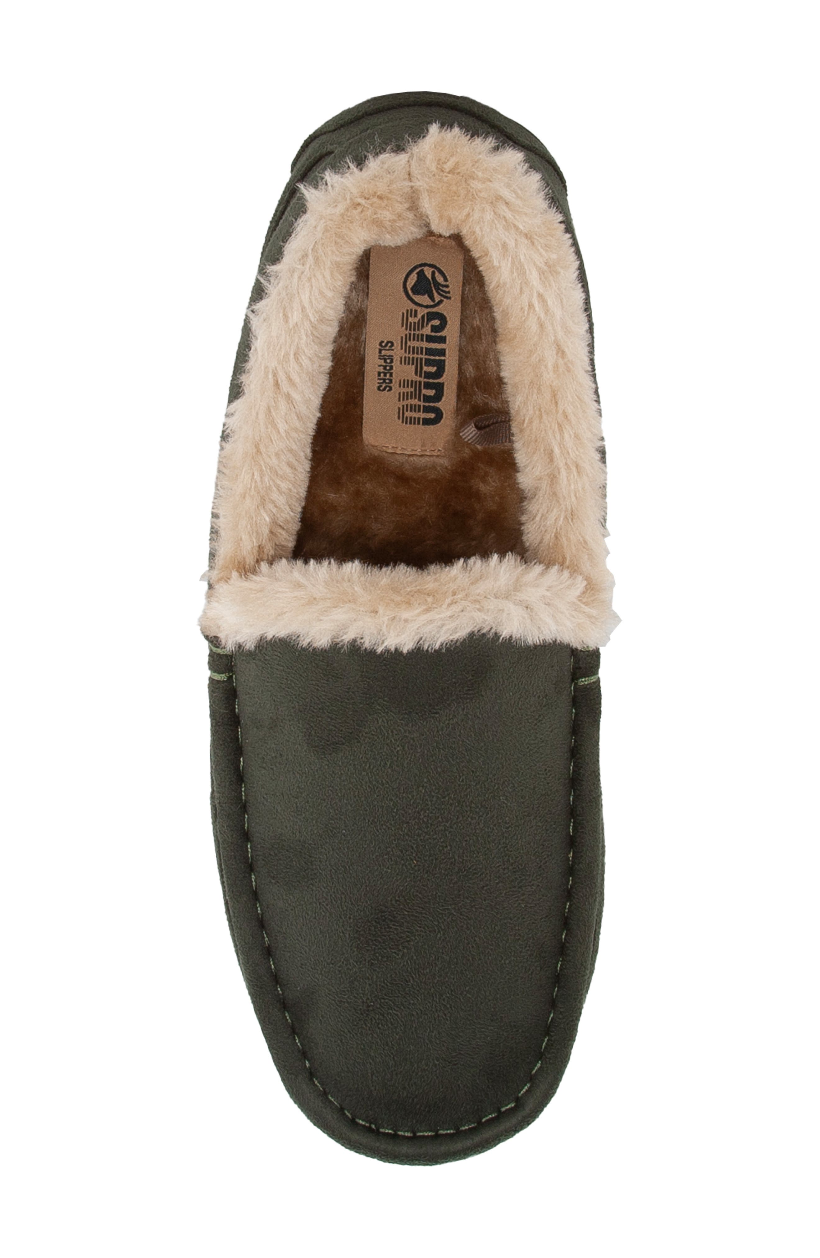 Spun Slipper, Alternate, color, OLIVE