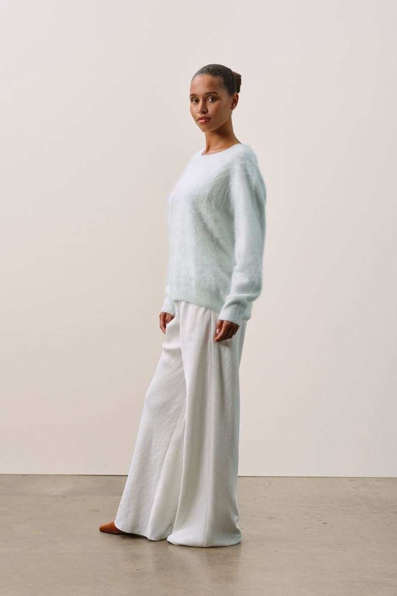 DOVE BRUSHED CASHMERE BOATNECK, Alternate, color, Jadite