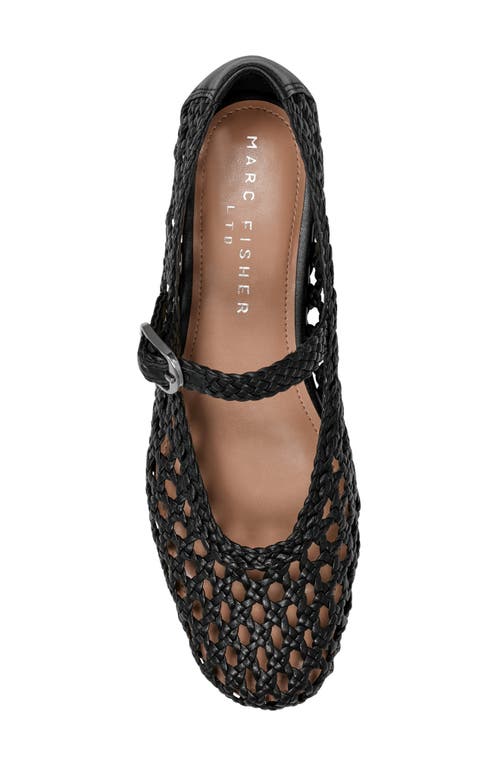 Marc Fisher Ltd Evonna Mary Jane Flat In Black