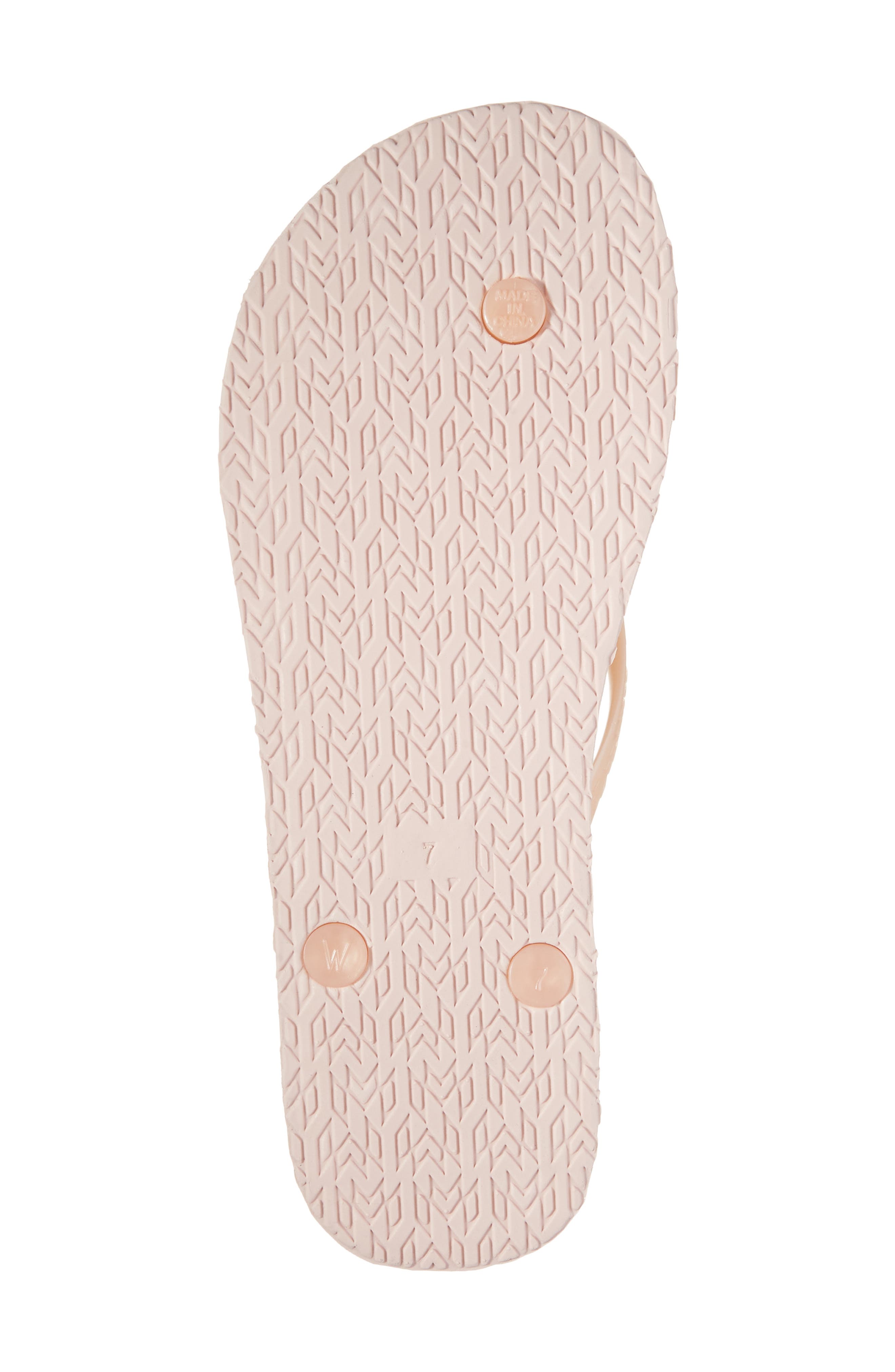 Malvados Playa Flip Flop, Alternate, color, Dolly
