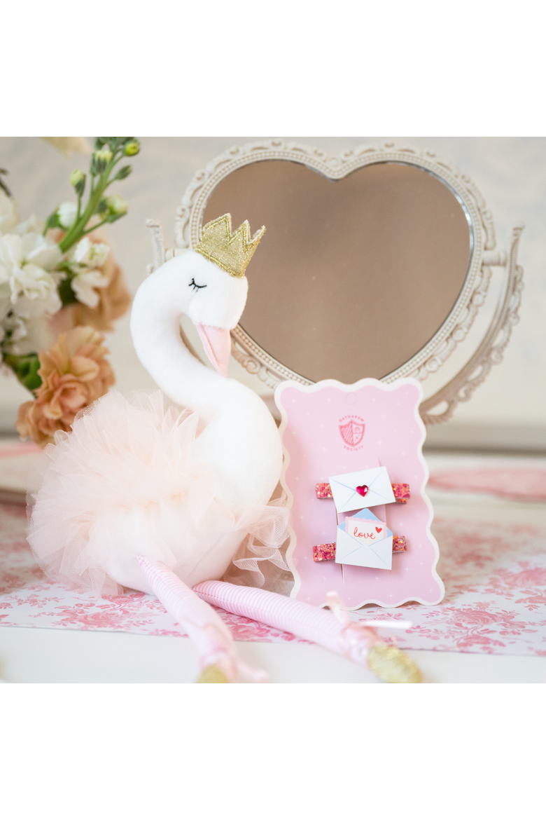 Love Birds Love Notes Hair Clip Set, Alternate, color, Assorted Pre-Pack