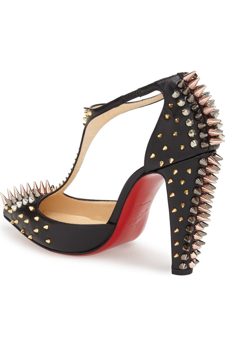 Christian Louboutin 'Goldostrap' Pump, Alternate, color,