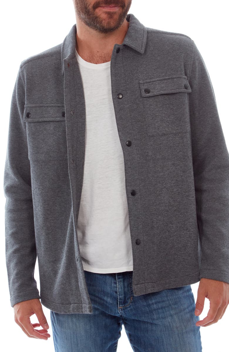 PX Bryan Piqué Shirt Jacket, Main, color, 