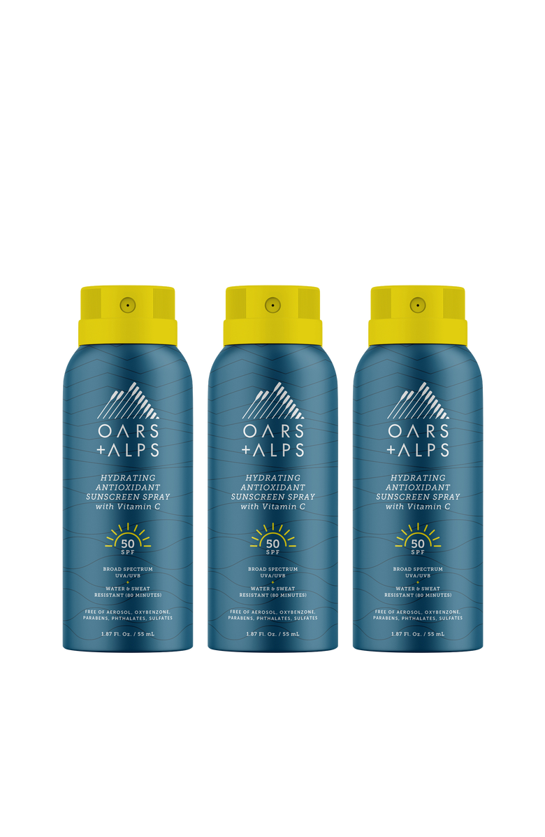 OARS + ALPS SPF Travel Spray Trio, Main, color, Blue