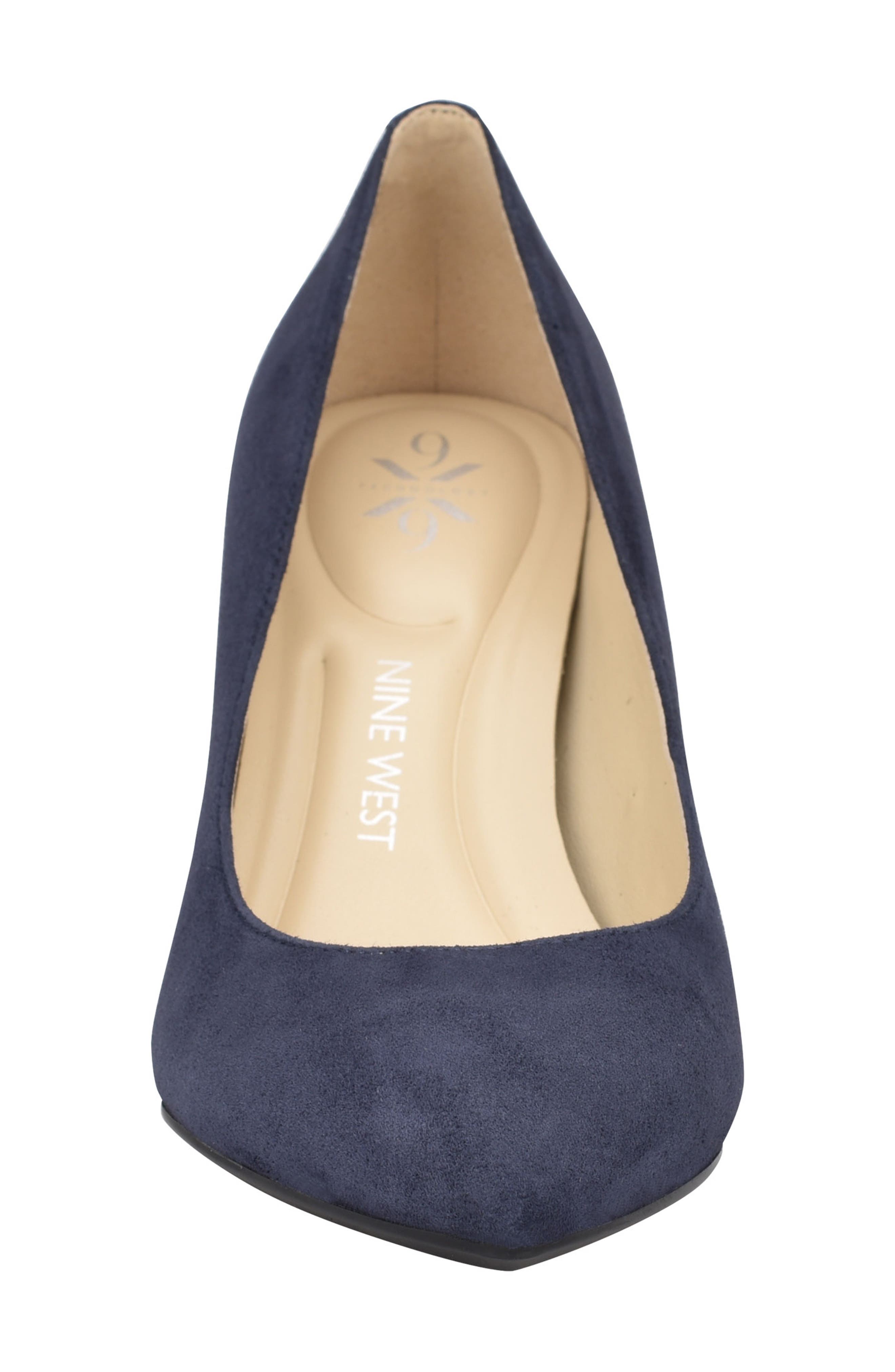 Nine West Ani 9x9 Block Heel Pump, Alternate, color, 