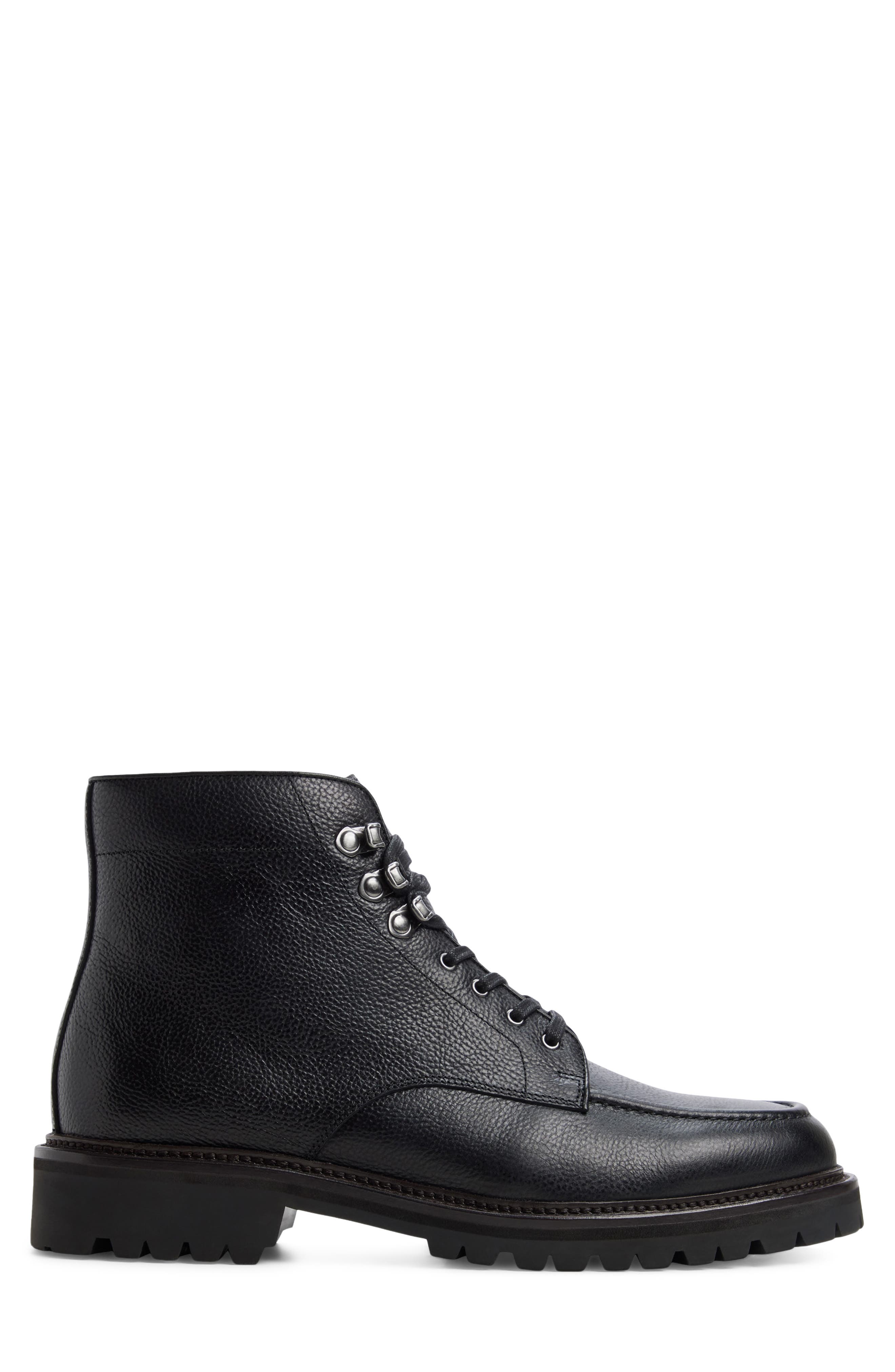 Huntsman Leather Boot, Alternate, color, BLACK