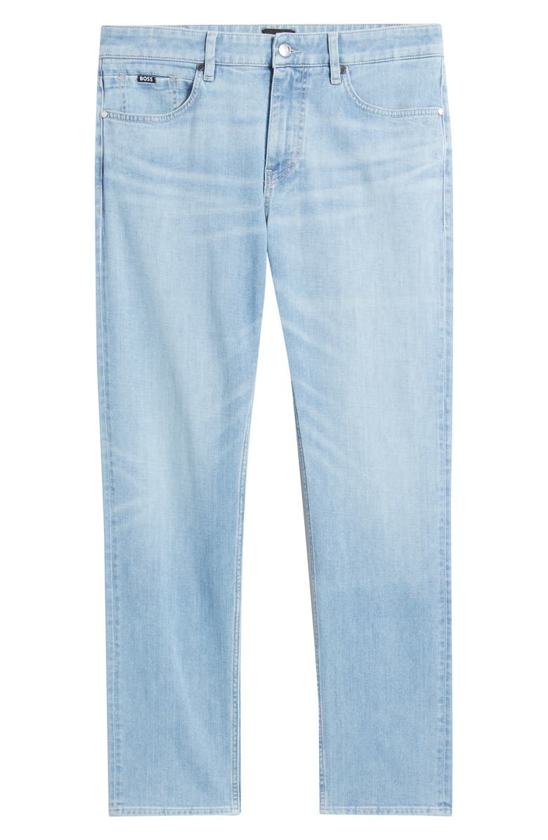 BOSS Delaware Slim Fit Jeans, Alternate, color, Bright Blue